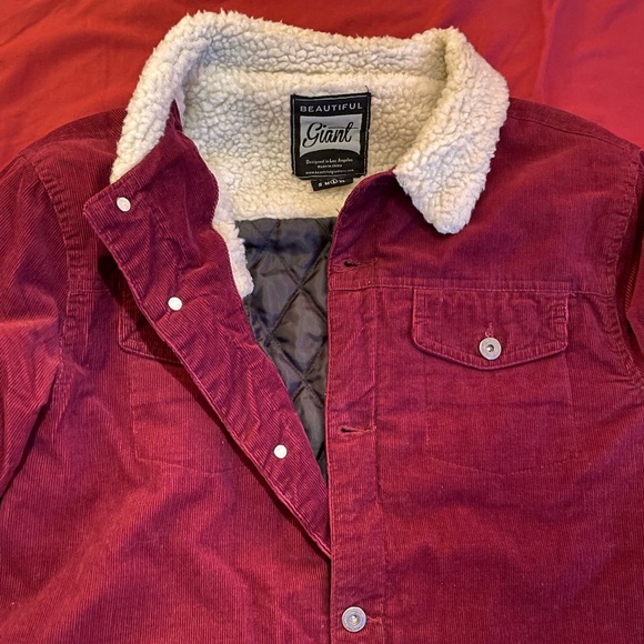 Maroon Lightweight jacket (size L) - Picture 3 of 3